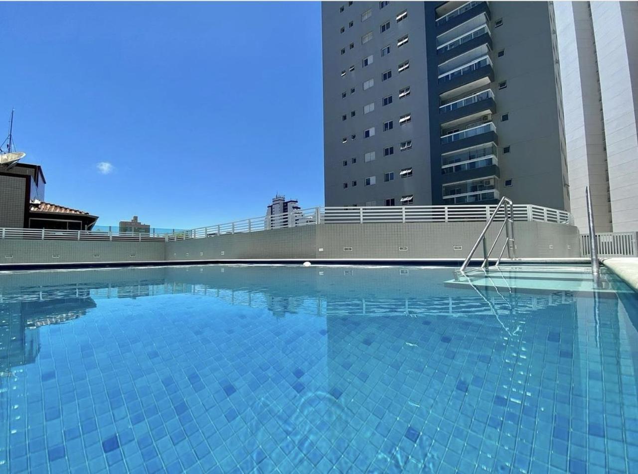 Apto Otima Localizacao A 100M Da Praia, Piscina, Ar Condicionado, Garagem E Portaria 24H Praia Grande  Exterior photo